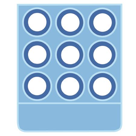 Drawer for Nose Pad Vials